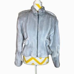 Tyber Pile Coat (France) • Blue • Size M